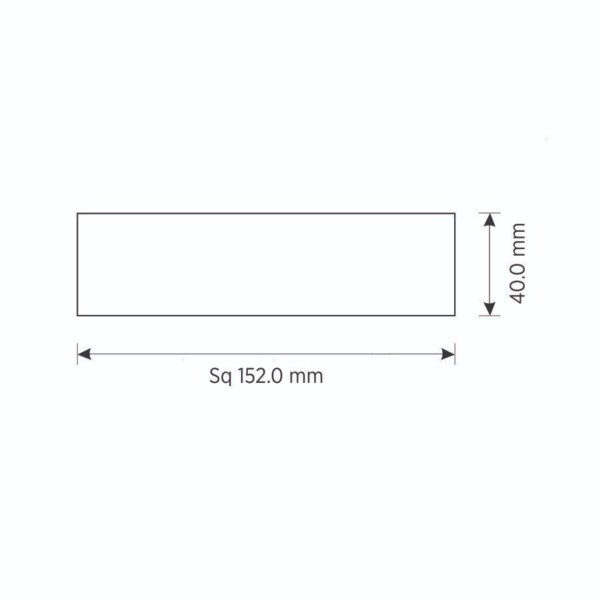 iNfinity Square Surface - 15W