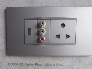 Vector Plate - Quartz Grey