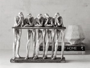 Five Wise Men in Conversation Sculpture